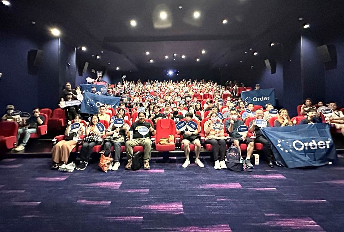 歐德傢俱寵愛舊客戶，全台包場《不可能的任務：最終清算》，用熱血電影凝聚品牌信賴力與客戶感情。（圖／歐德傢俱提供）