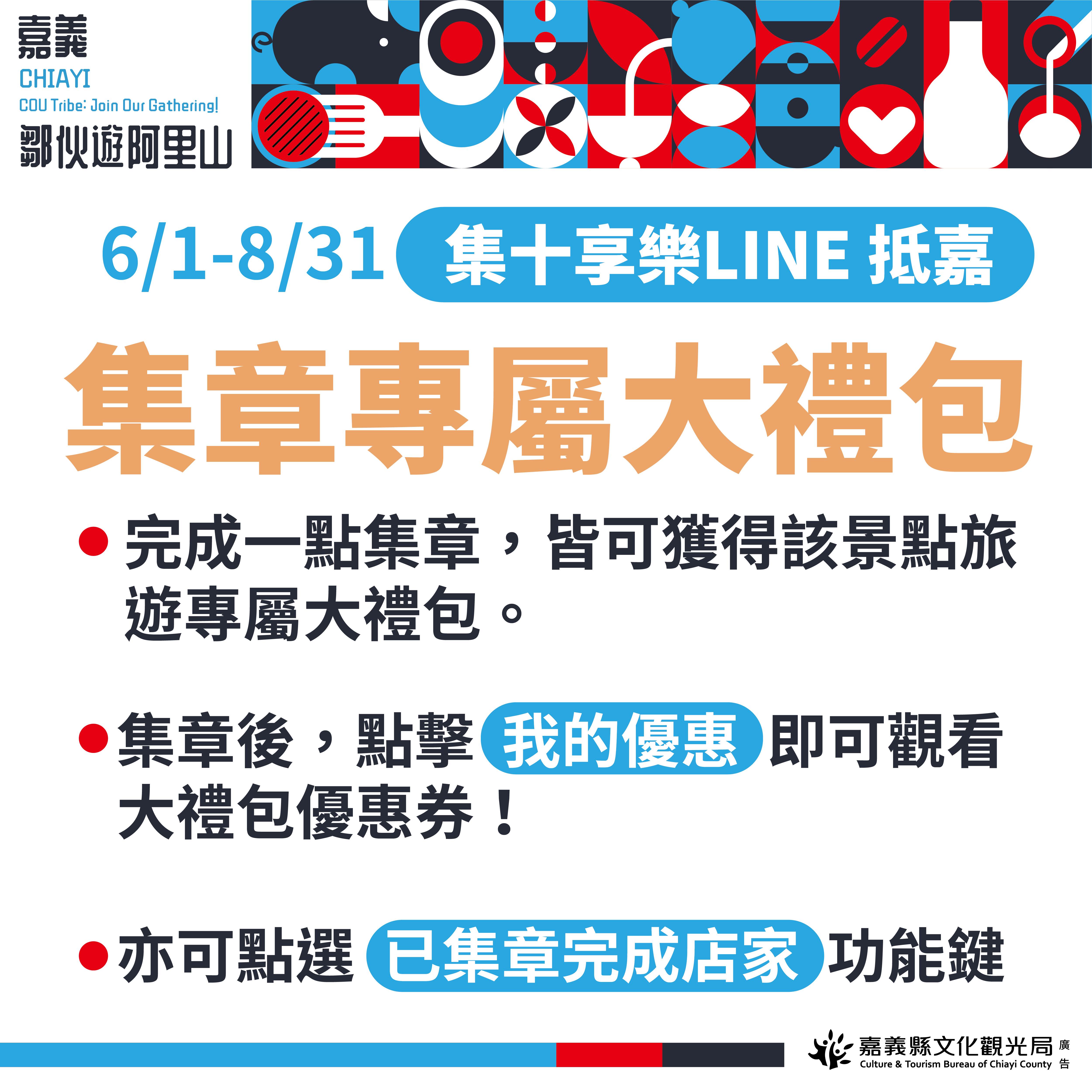 「鄒伙遊阿里山」優惠大禮包。（圖／嘉義縣文化觀光局提供）