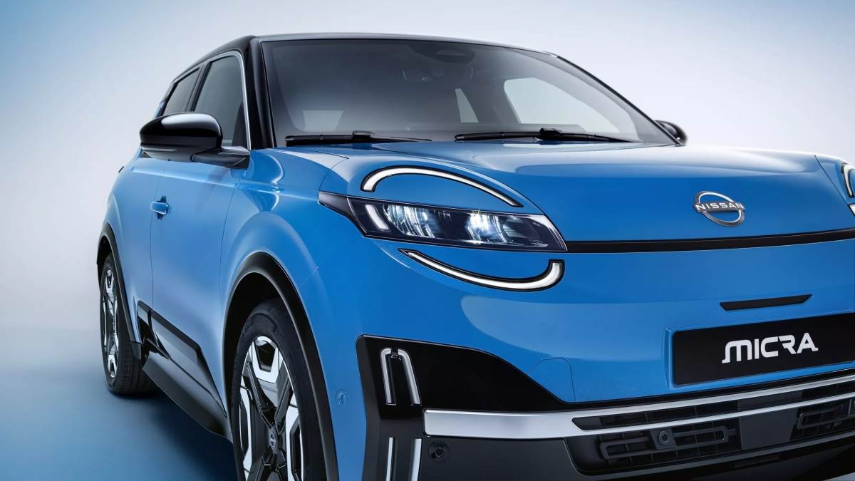 車輛頭燈擁有獨特的設計風格，開鎖與解鎖時還會有特殊的眨眼動畫。（圖／日產提供）