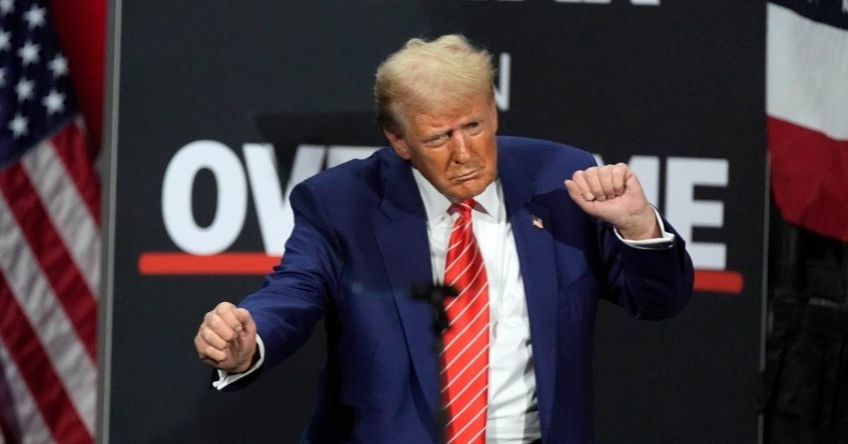 美國總統川普。（圖／美聯社）