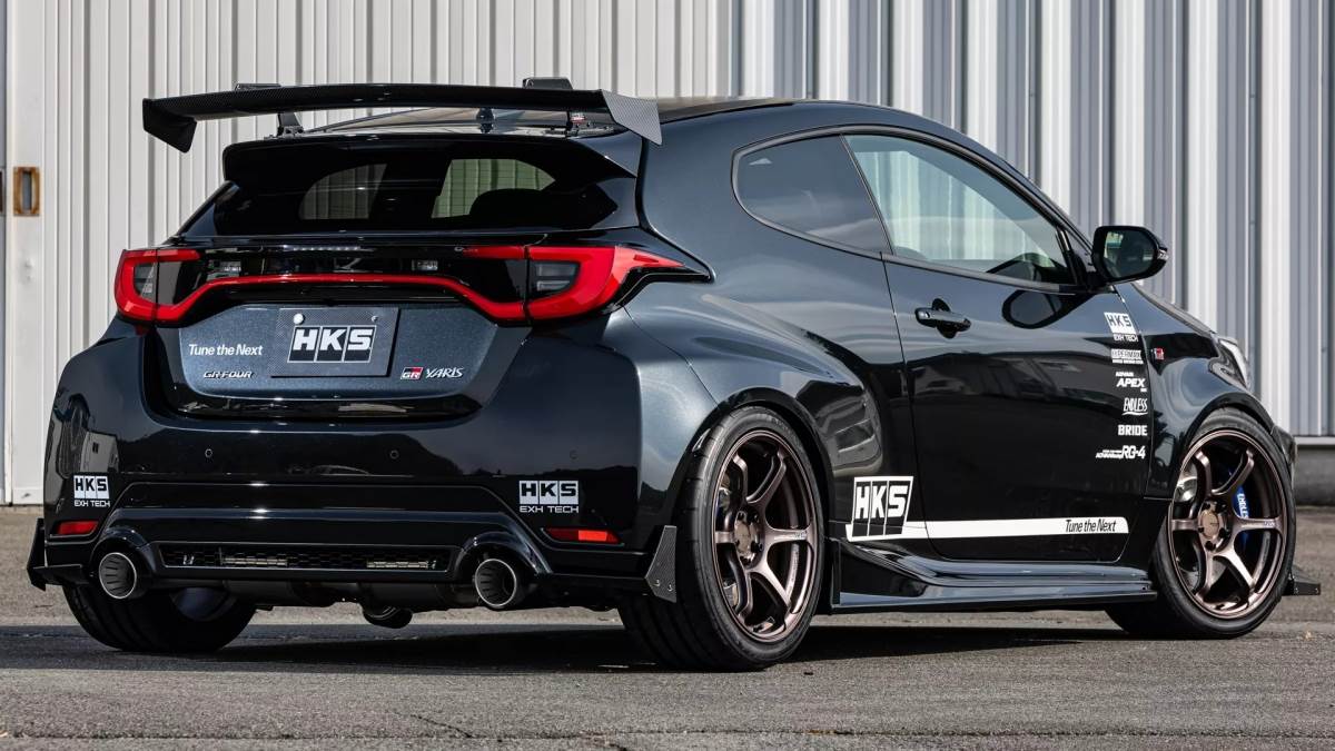 目前這套空力套件僅在日本販售，尚未公布海外的販售計劃。（圖／HKS提供）