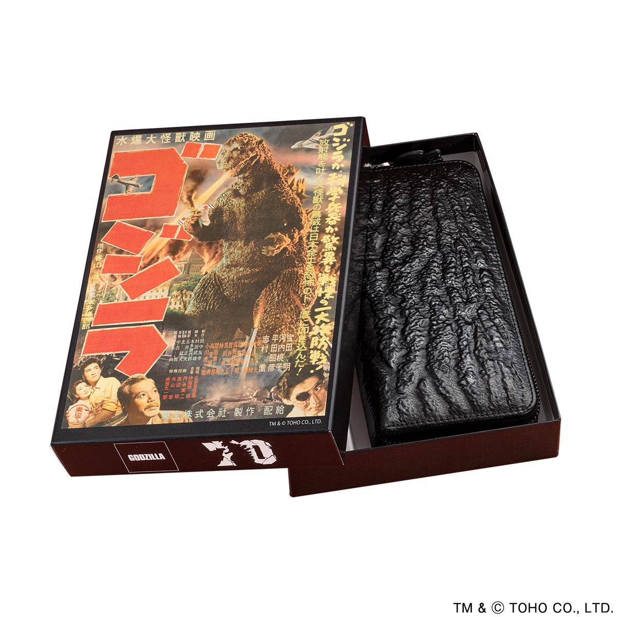 外包裝採用哥吉拉1954年的電影海報設計，值得珍藏。