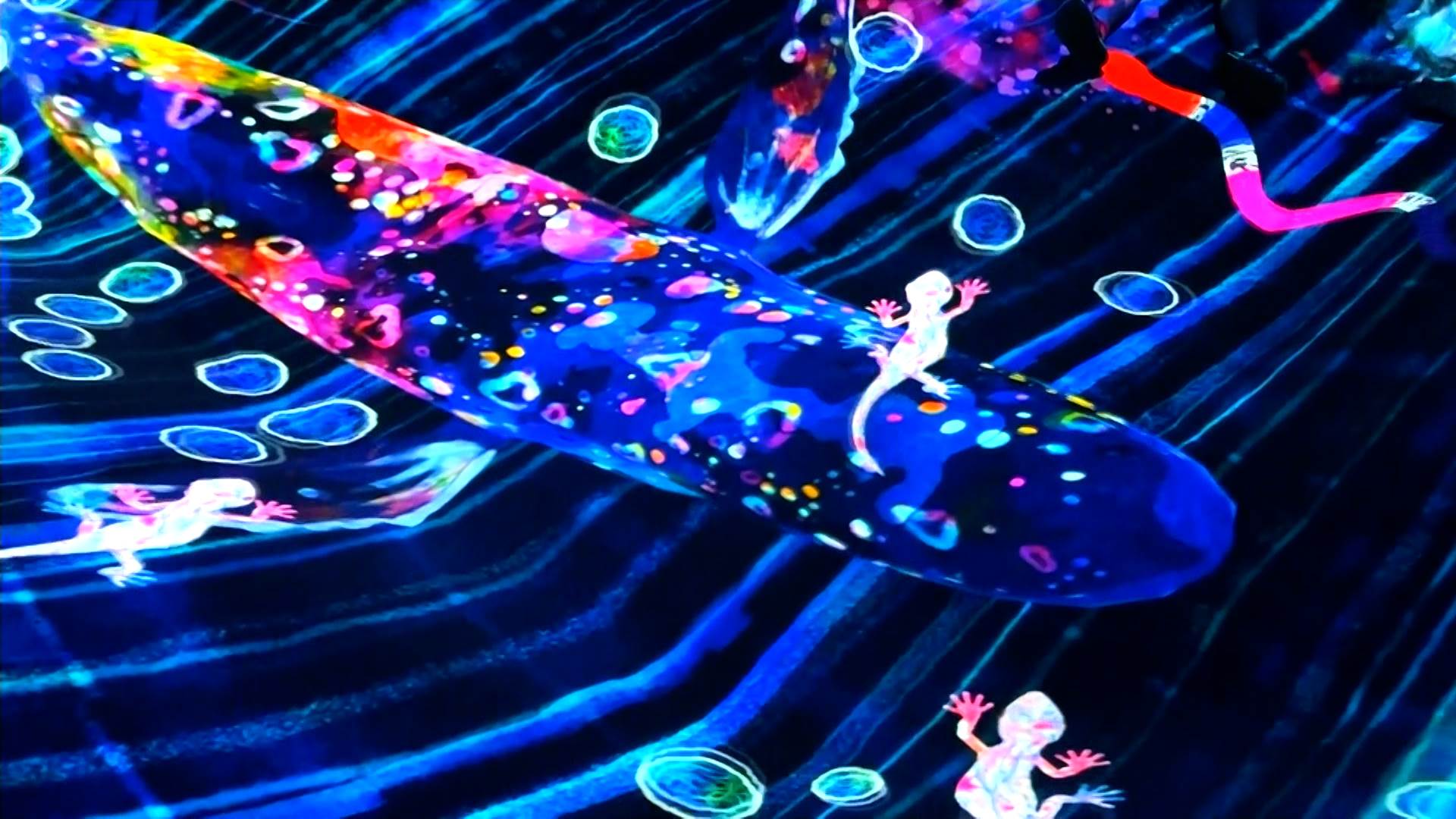 南台灣民眾不用遠赴日本，就能親自感受世界級的跨領域<a href='/search/tags/數位創作/' target='_blank'>數位創作</a> ，結合科技與藝術的互動體驗。（圖／東森新聞）