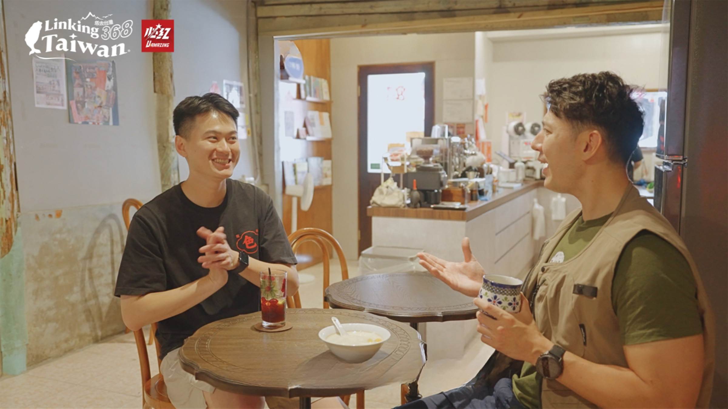 大林昔日的風華代表「雪香亭大酒家」,如今以百年老屋新風貌重現。主打南部口味的豆漿豆花與咖啡甜品,平價卻不失講究,滿載老時代的味道與情懷。(圖/《恁去台灣》提供)