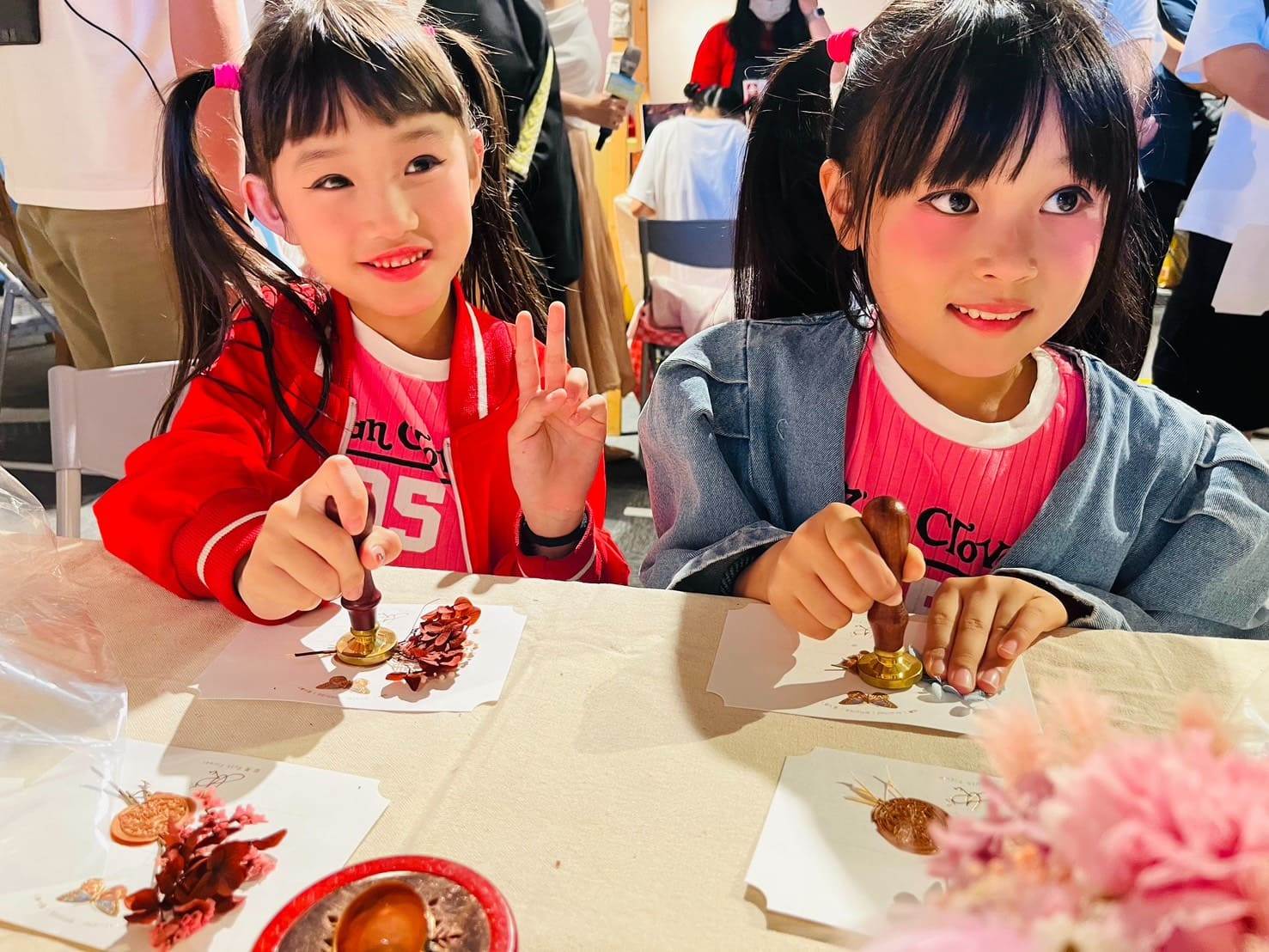 背版花藝手作課程。（圖／金門縣政府提供）