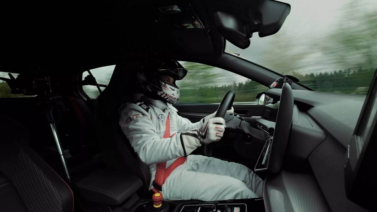 這輛車成為有史以來最快的Golf，勝過Golf R以及Clubsport S車型。（圖／福斯提供）