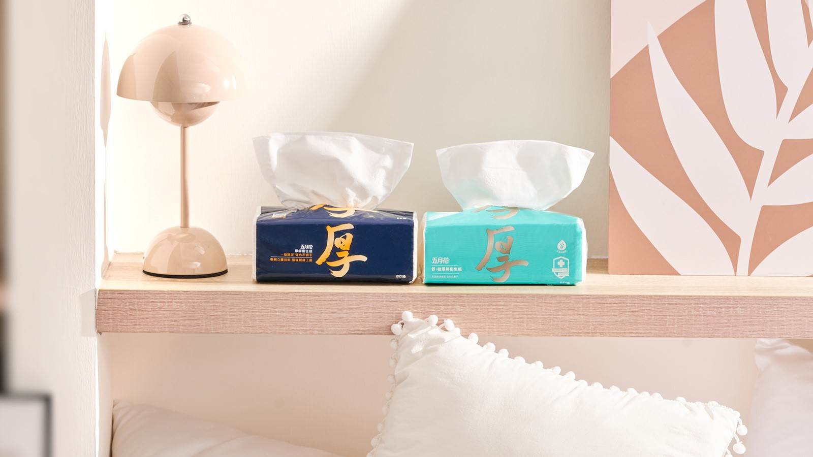 【五月花】厚棒抽取式衛生紙<a href='/search/tags/吸水力/' target='_blank'>吸水力</a>更強。(圖/五月花提供)