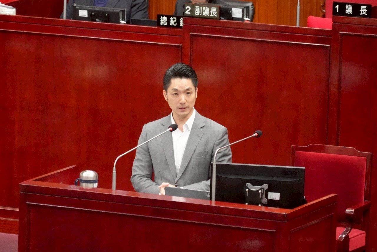 市長蔣萬安痛批中央。翻攝畫面