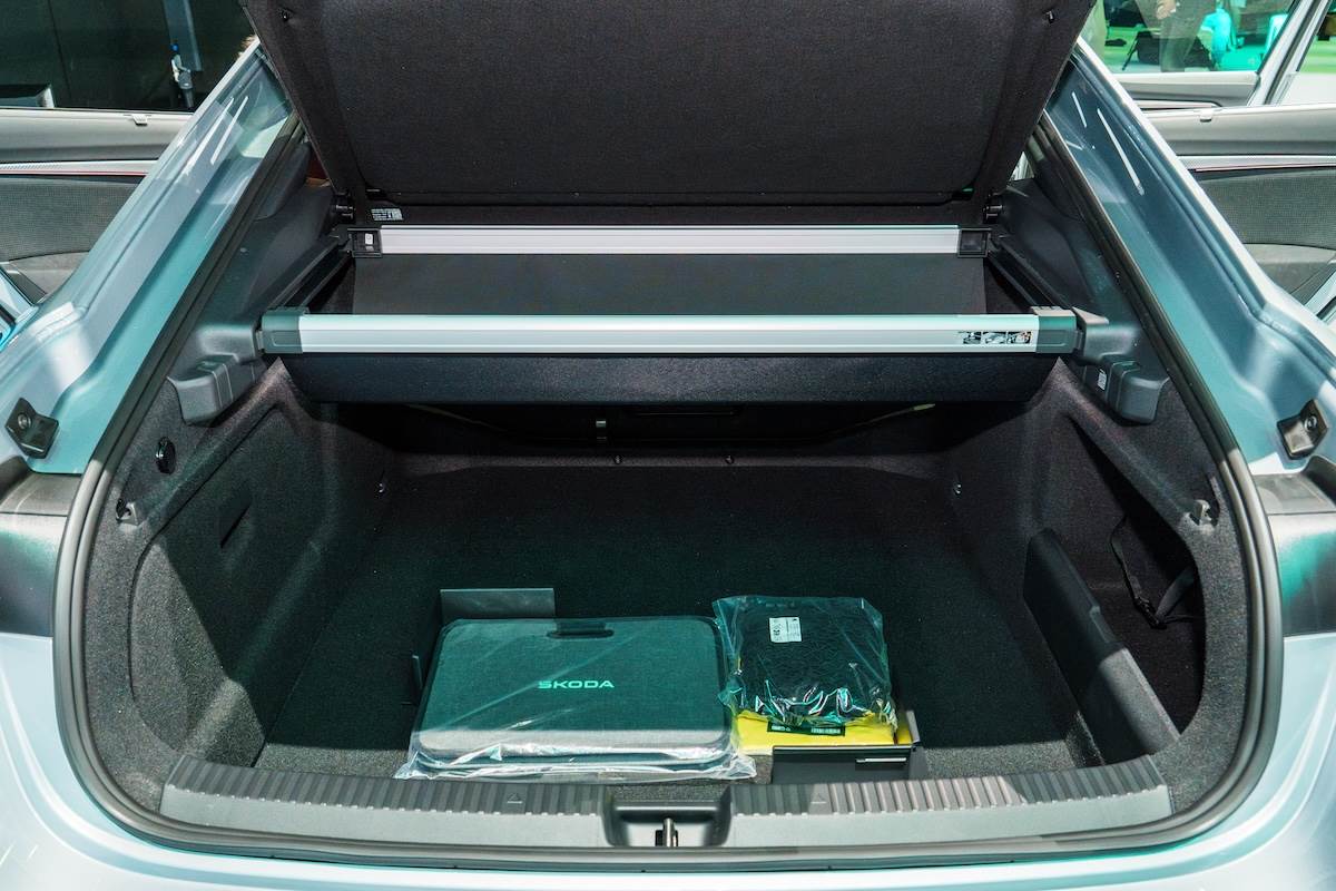 斜背車型行李廂容量最高可達645公升，Combi車型則進一步擴充至690公升，還標配行李廂管理系統。（圖／林昱丞攝影）