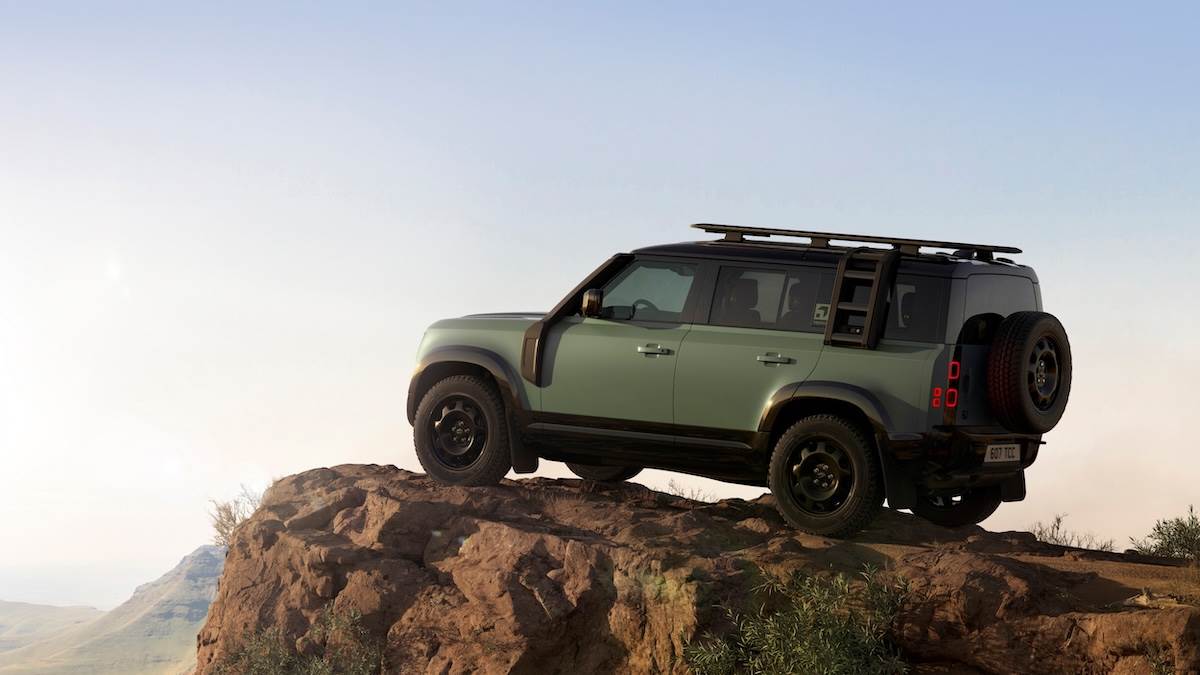 凱西克綠則是致敬Defender英國原創的探險精神。（圖／JLR Taiwan提供）