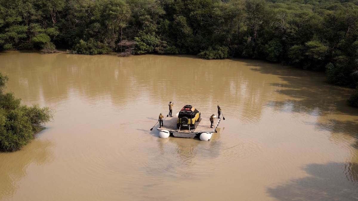 Defender Trophy挑戰賽的參賽者將面對重重關卡，以及一系列心理與體能挑戰。（圖／JLR Taiwan提供）