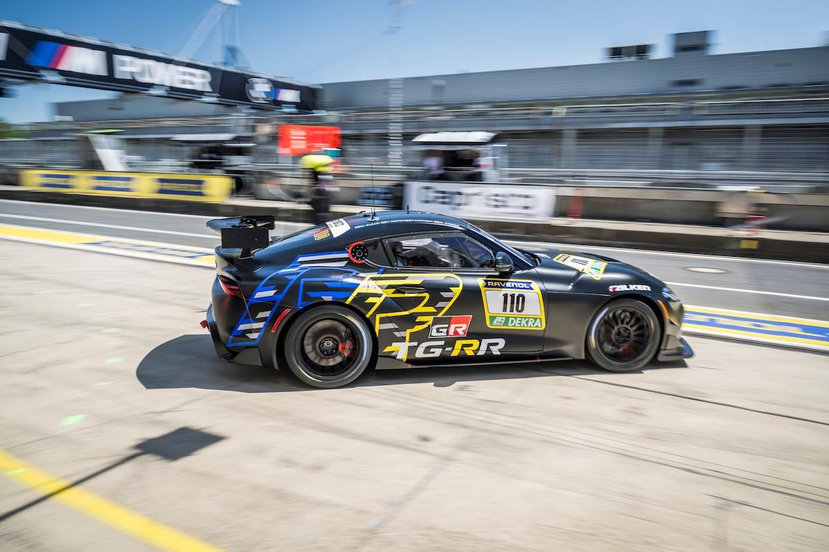GR Supra #110車手為佐佐木雅弘（Masahiro Sasaki）、片岡龍也（Tatsuya Kataoka）、松井孝允（Takayuki Matsui）、蒲生尚彌（Naoya Gamou）。（圖／和泰提供）