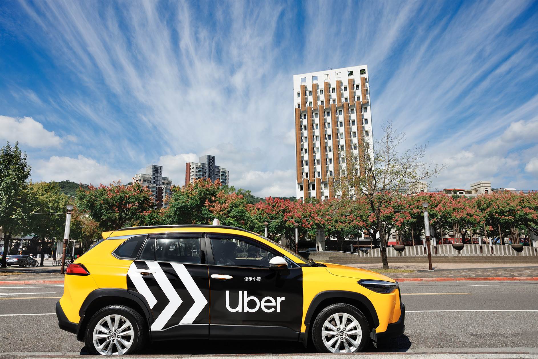 攔車不再靠運氣，而是可靠、安心的路徑選擇。（圖／Uber台灣宇博數位提供）