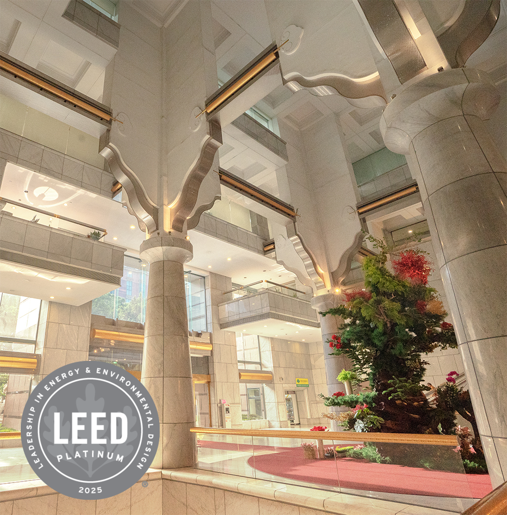 建築的永續不全然在於科技，關鍵在於營運團隊及租戶的日常實踐。宏國團隊將持續擴大綠色行動，推動更多建築走向低碳、健康與具韌性的未來。（圖／宏國建設五感十築提供）