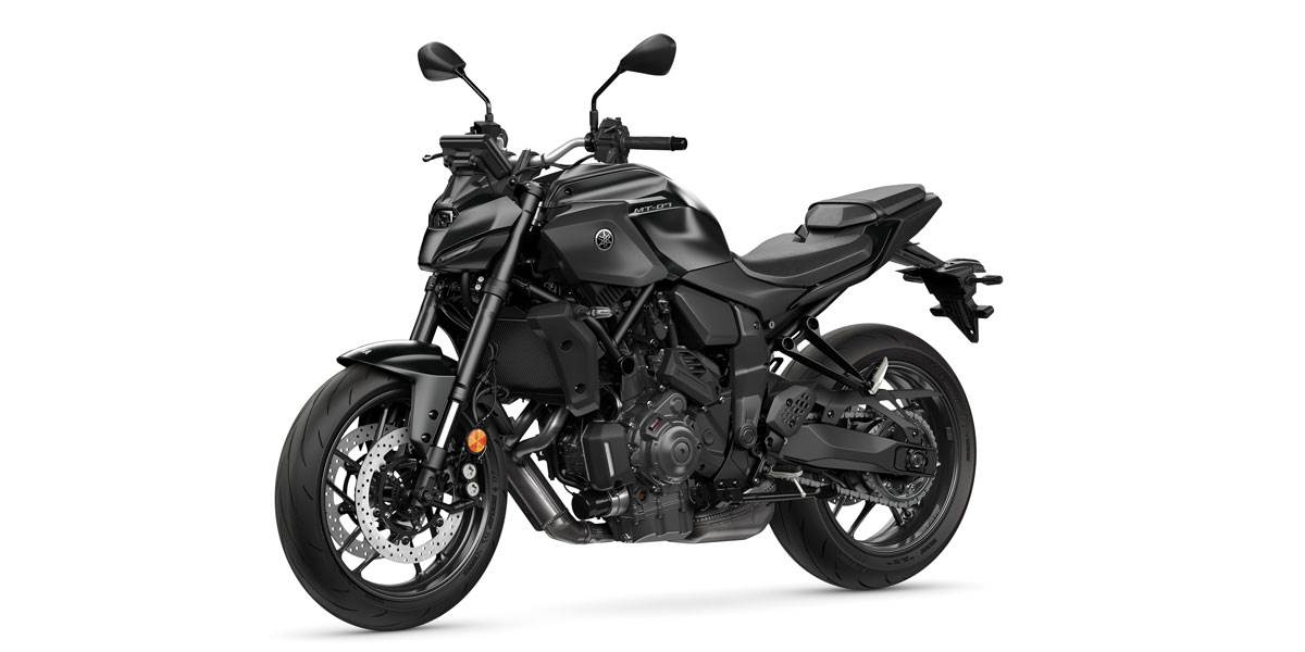 MT-07 Y-AMT Tech Black 疾勁黑。（圖／台灣山葉提供）