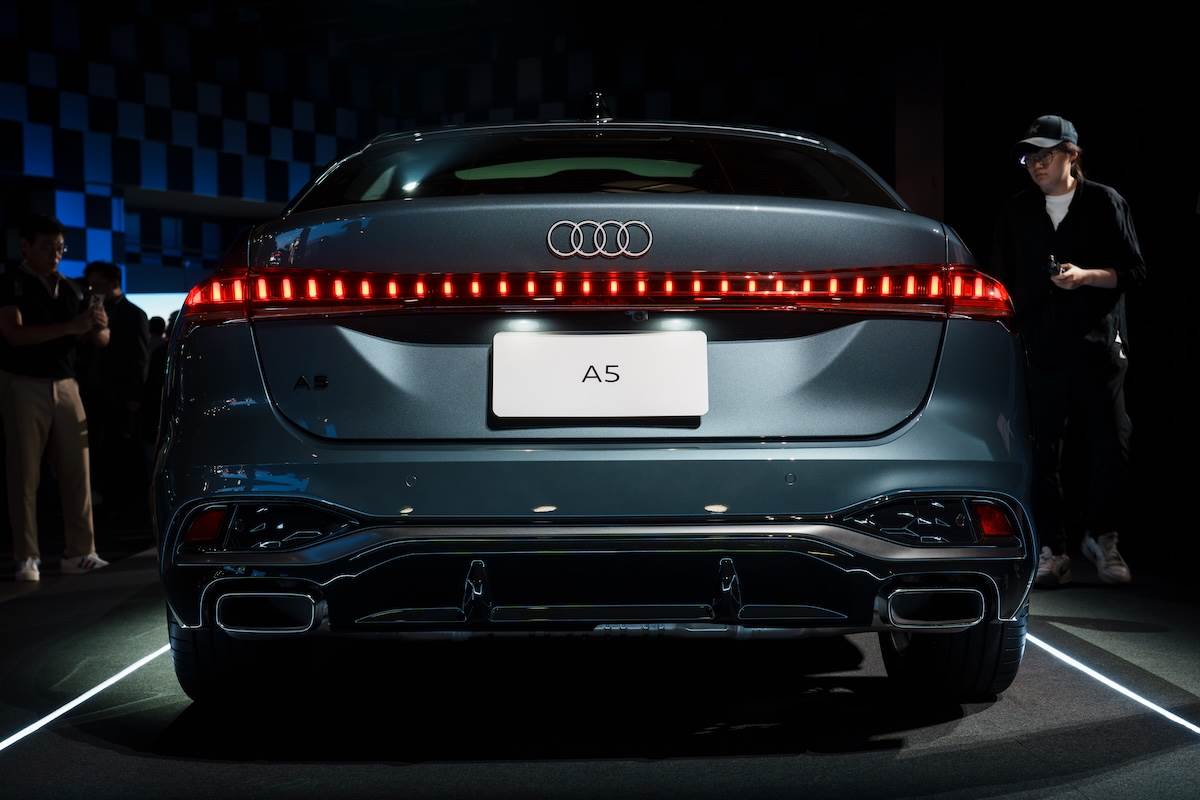 Digital OLED 2.0尾燈科技亦具多種變化，讓車輛在靜止與行進間展現獨特辨識度。（圖／林昱丞攝影）