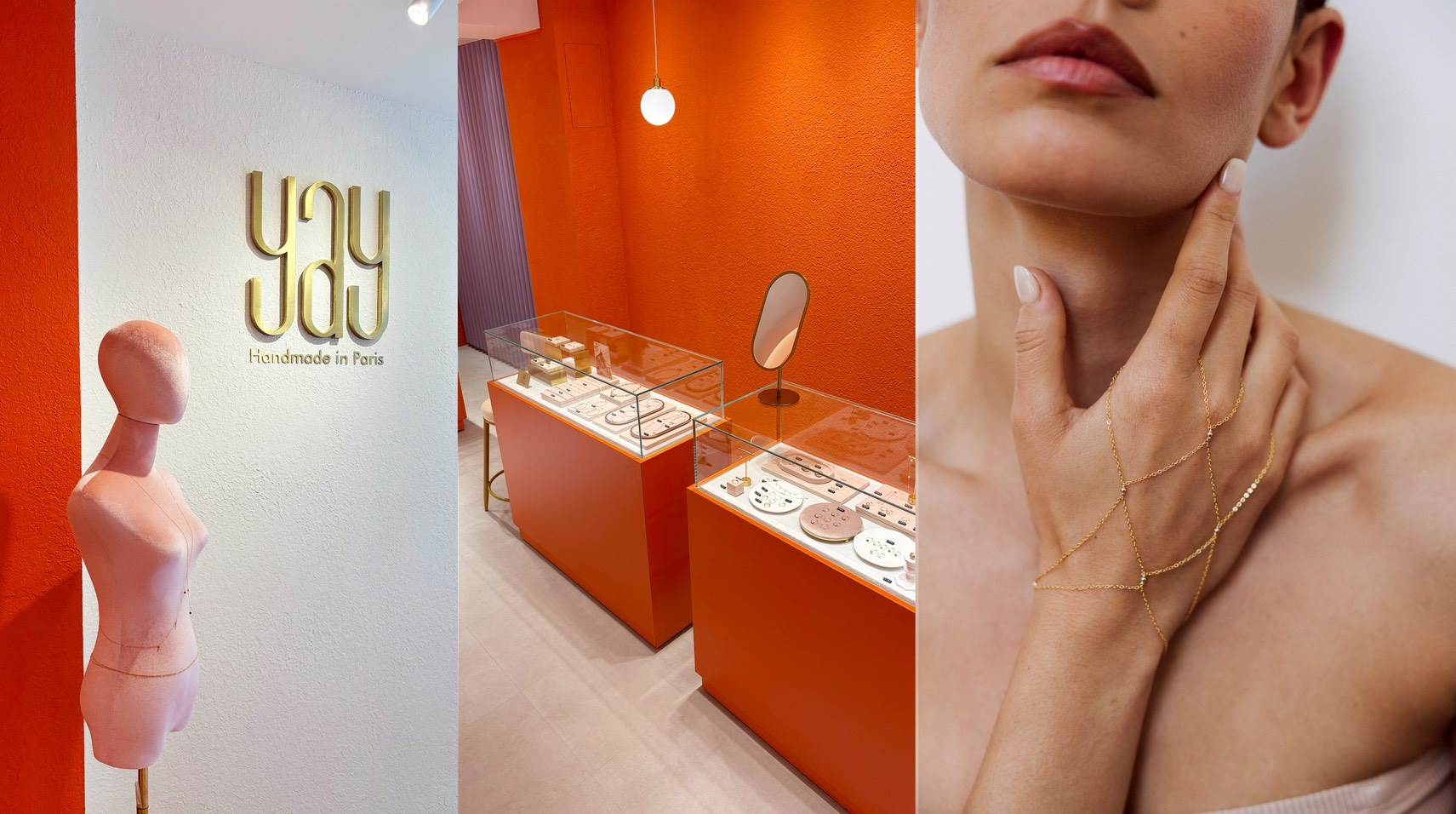 YAY 台灣首間形象總店選址於東區創意特色街邊，重現巴黎瑪黑設計師店鋪的氛圍。（圖／業者提供）