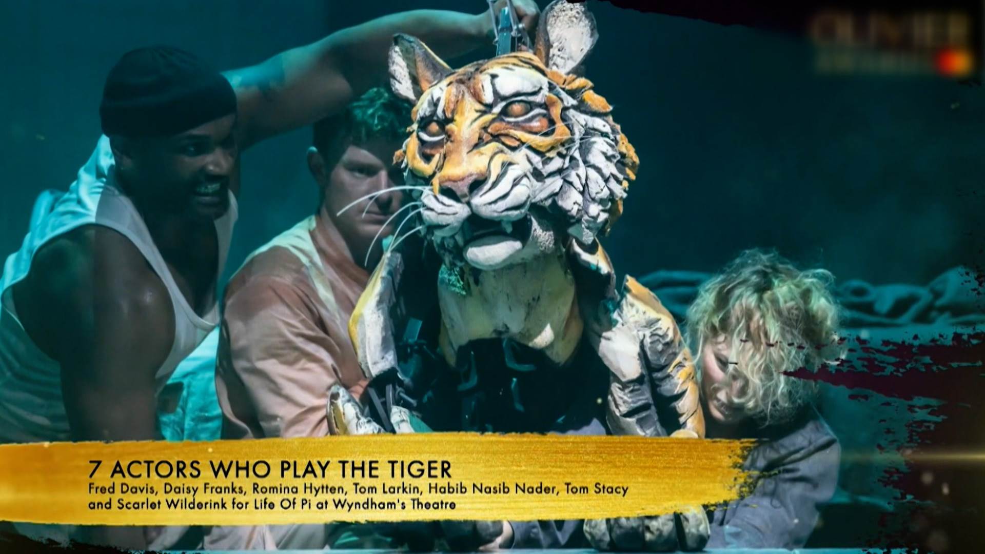 在舞臺劇登場的「理查帕克」，還因此拿下奧立佛最佳男配角獎。