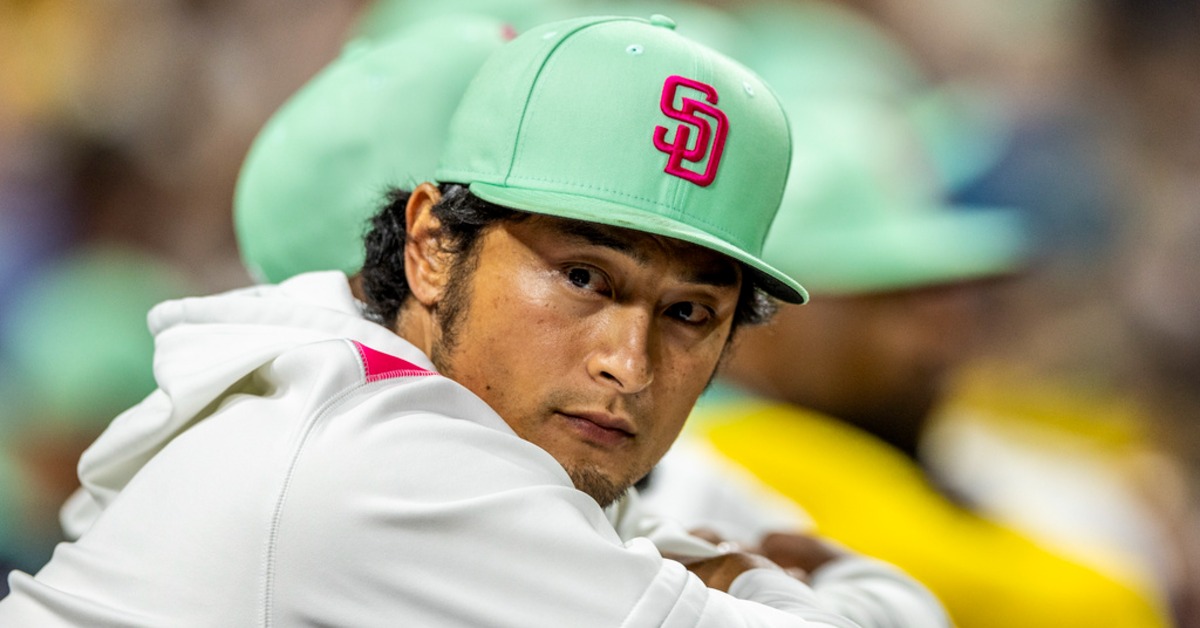 教士日籍投手達比修有。（圖／美聯社）