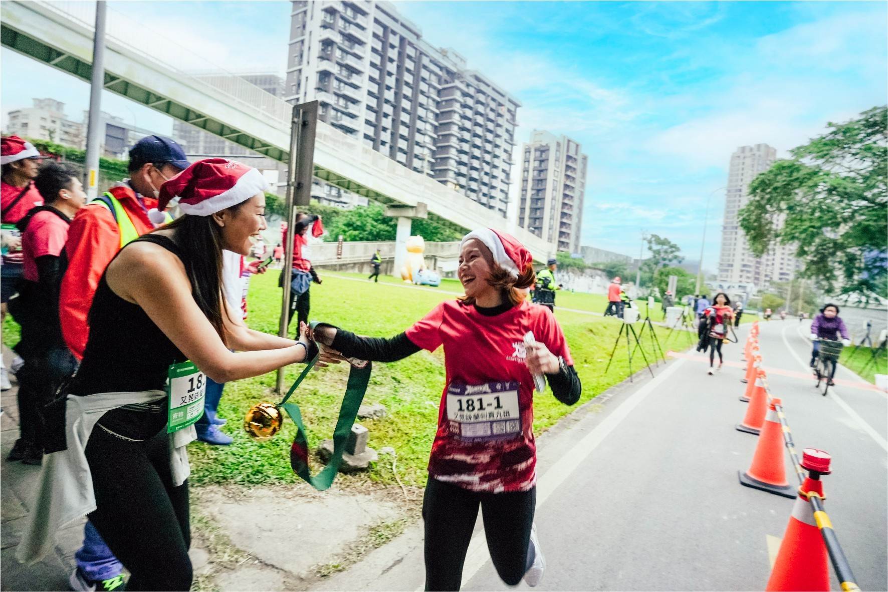 接力賽需要團隊合作才能完賽。（圖／新北市政府觀光旅遊局提供）