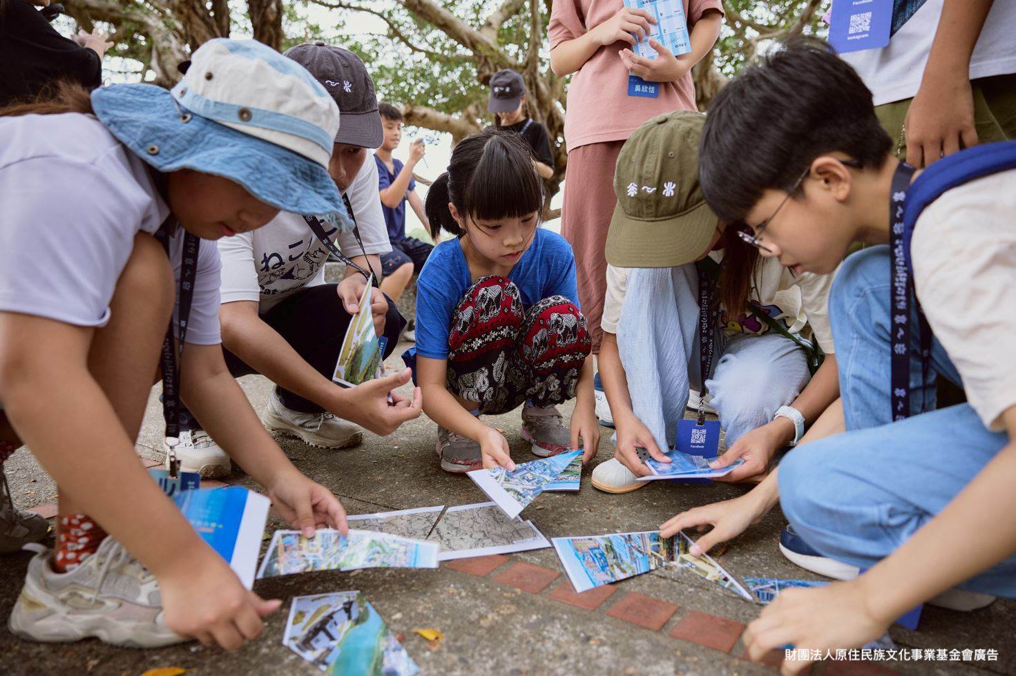 首日工作坊親子闖關課程。（圖／原文會提供）