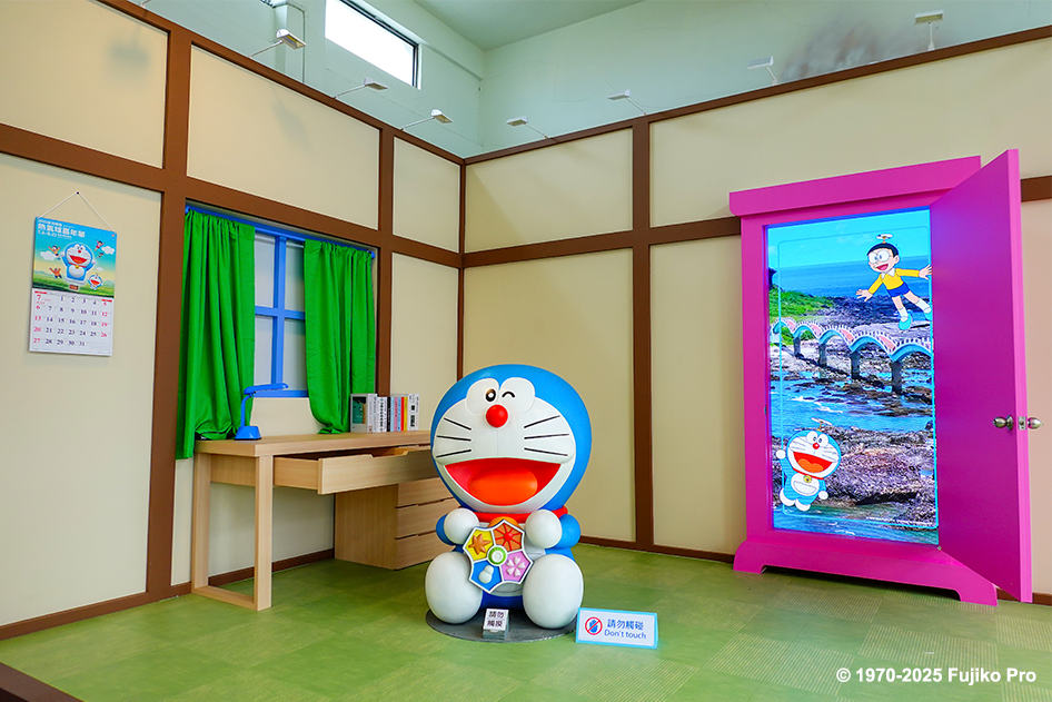 哆啦A夢的拍照熱點,吸引大批遊客打卡朝聖。(圖/臺東縣政府提供)