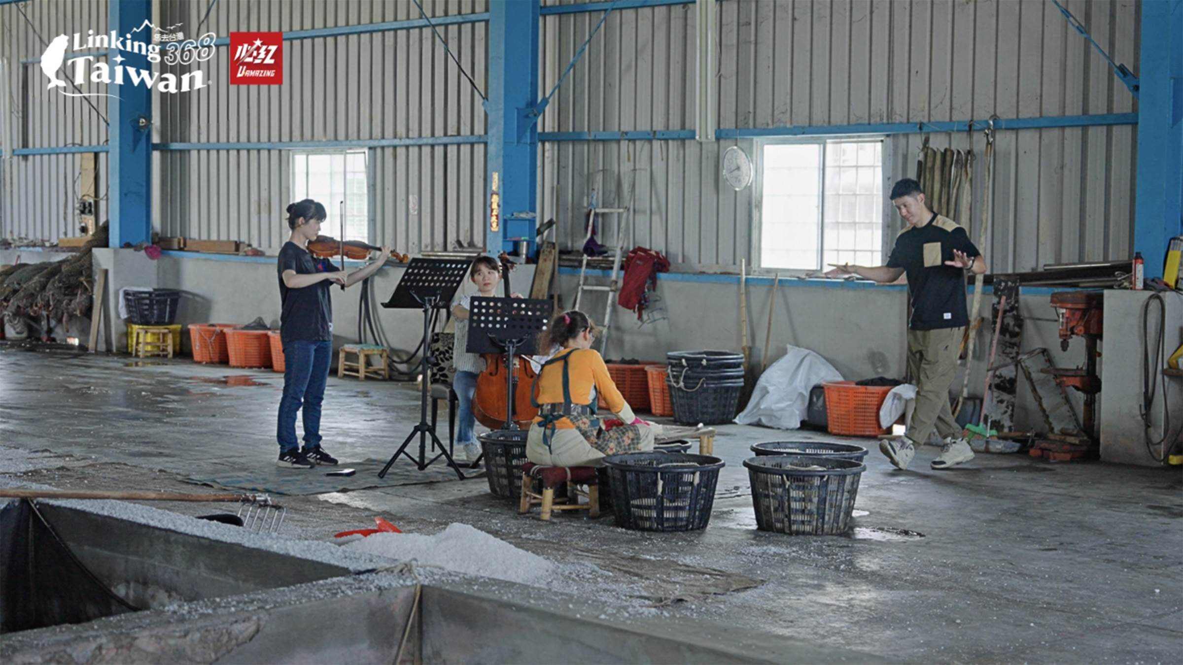 在每年蘿蔔季啟動之前，本著感恩的心，會舉辦蘿蔔音樂祭感謝天、感謝地、感謝蘿蔔乾賜予平安健康與福氣。（圖／《Linking 368 Taiwan恁去台灣》提供）