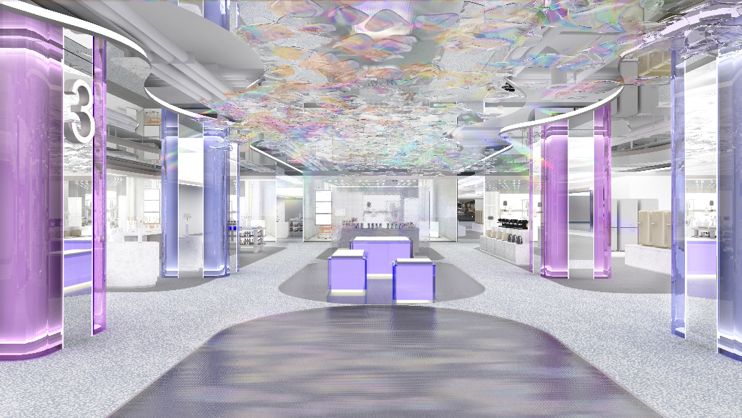 透過光影設計、主題包裝與動線安排，消費者在每個角落都能感受到欣喜。（圖／統一提供）