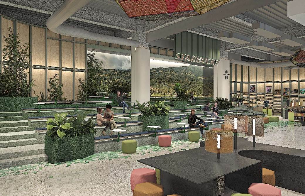 星巴克典藏DREAM PLAZA台北，匠心獨具打造跨越咖啡藝術、建築美學與生活風格的全方位體驗。（圖／統一提供）