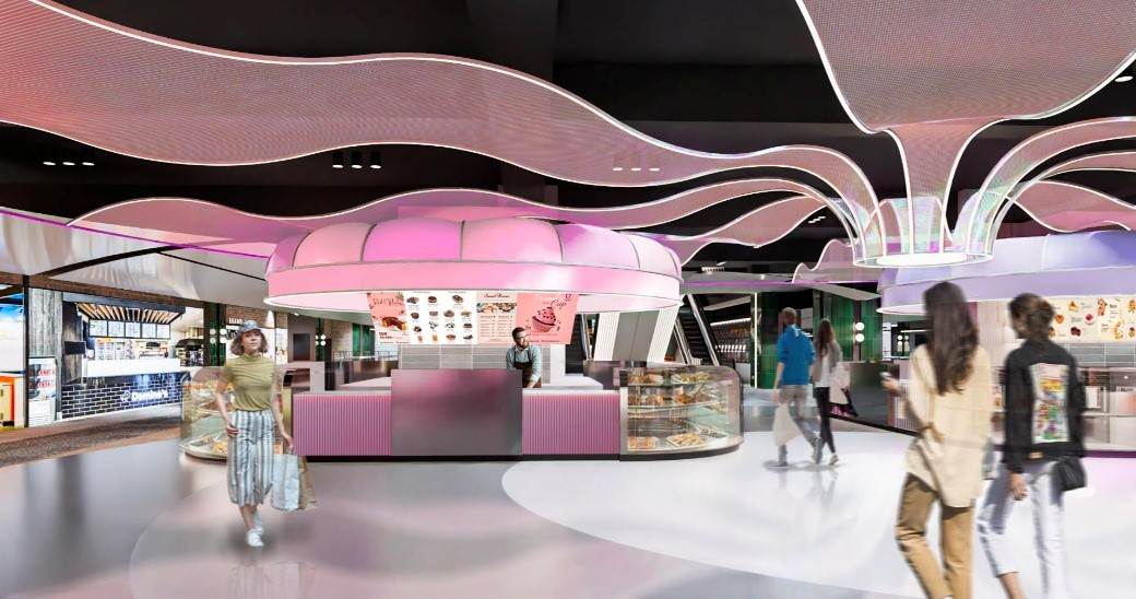 REAM PLAZA餐飲樓層與台北時代百貨相互連通，超過百家人氣餐廳與特色料理。（圖／統一提供）