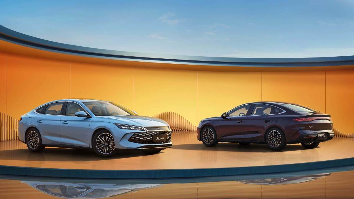 比亞迪秦也成為全球銷售排行第十名，顯見中國市場的重要性。（圖／比亞迪提供）