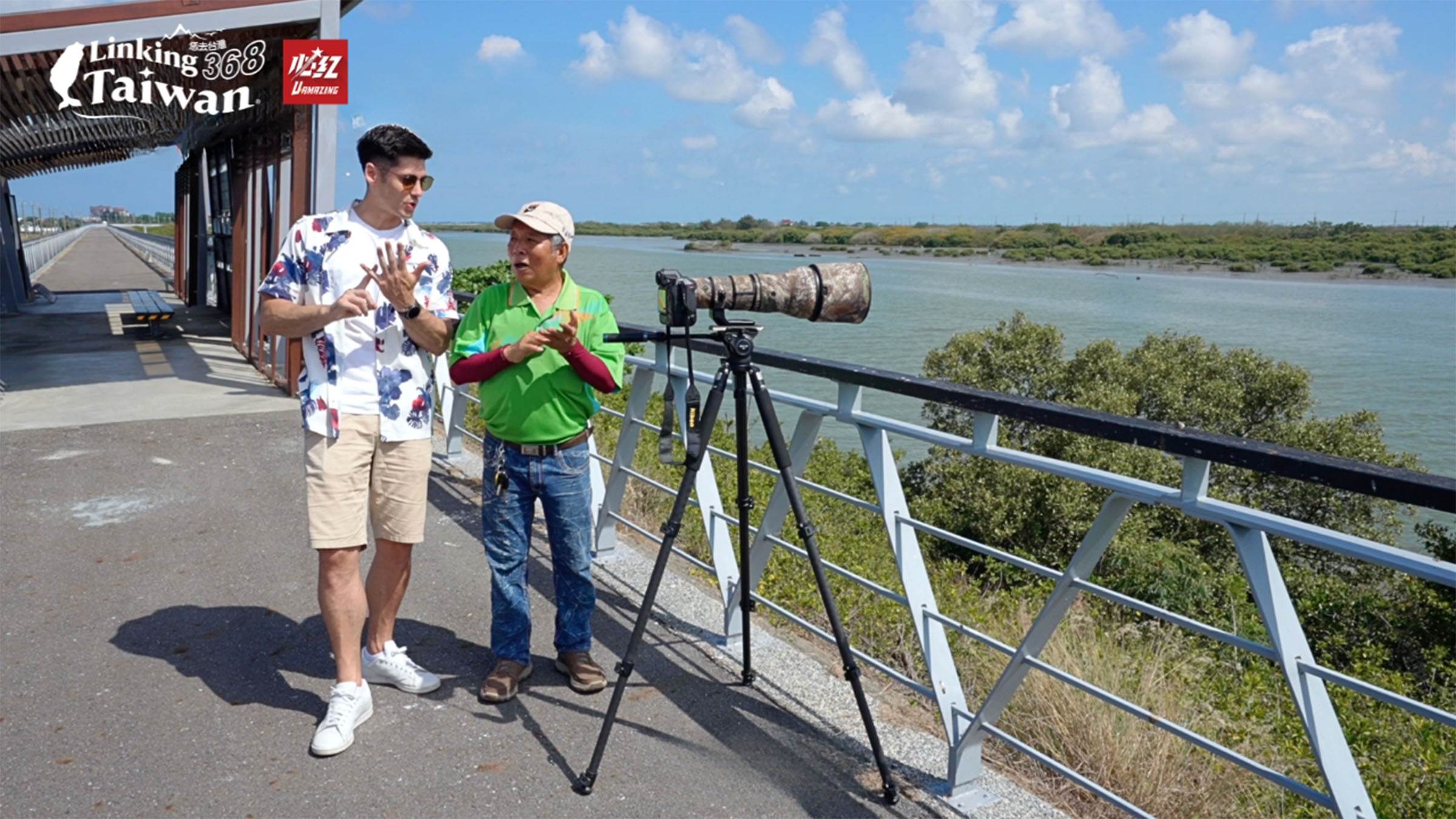 曾經荒廢的河床農地，如今成了動物安身立命的天堂。（圖／《恁去台灣》提供）