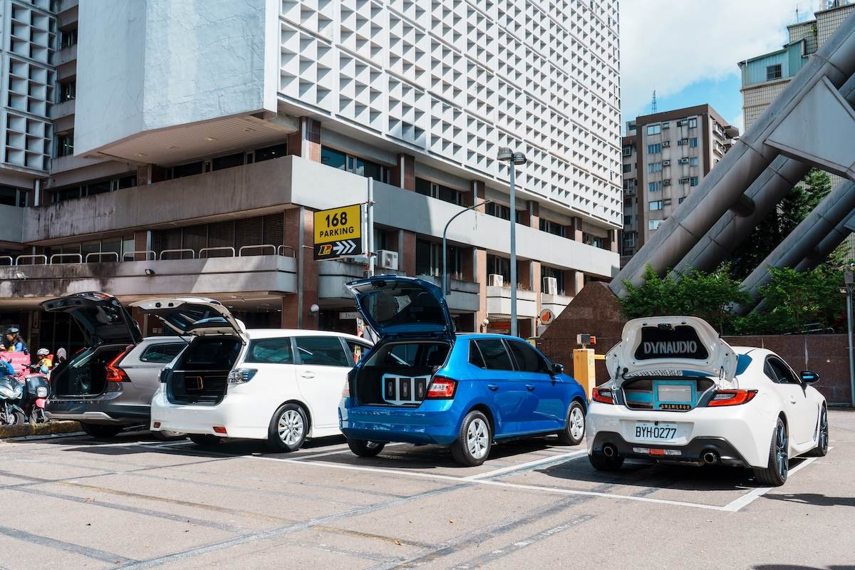 正式開展時預計會有七款不同風格與預算的汽車改裝音響系統，今日為搶先「聞香」。（圖／林昱丞攝影）