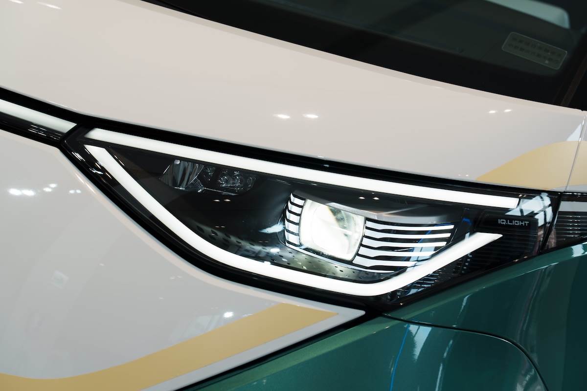 IQ.LIGHT 智慧燈組（含LED Matrix矩陣式頭燈跟LED序列式動態尾燈）。（圖／林昱丞攝影）