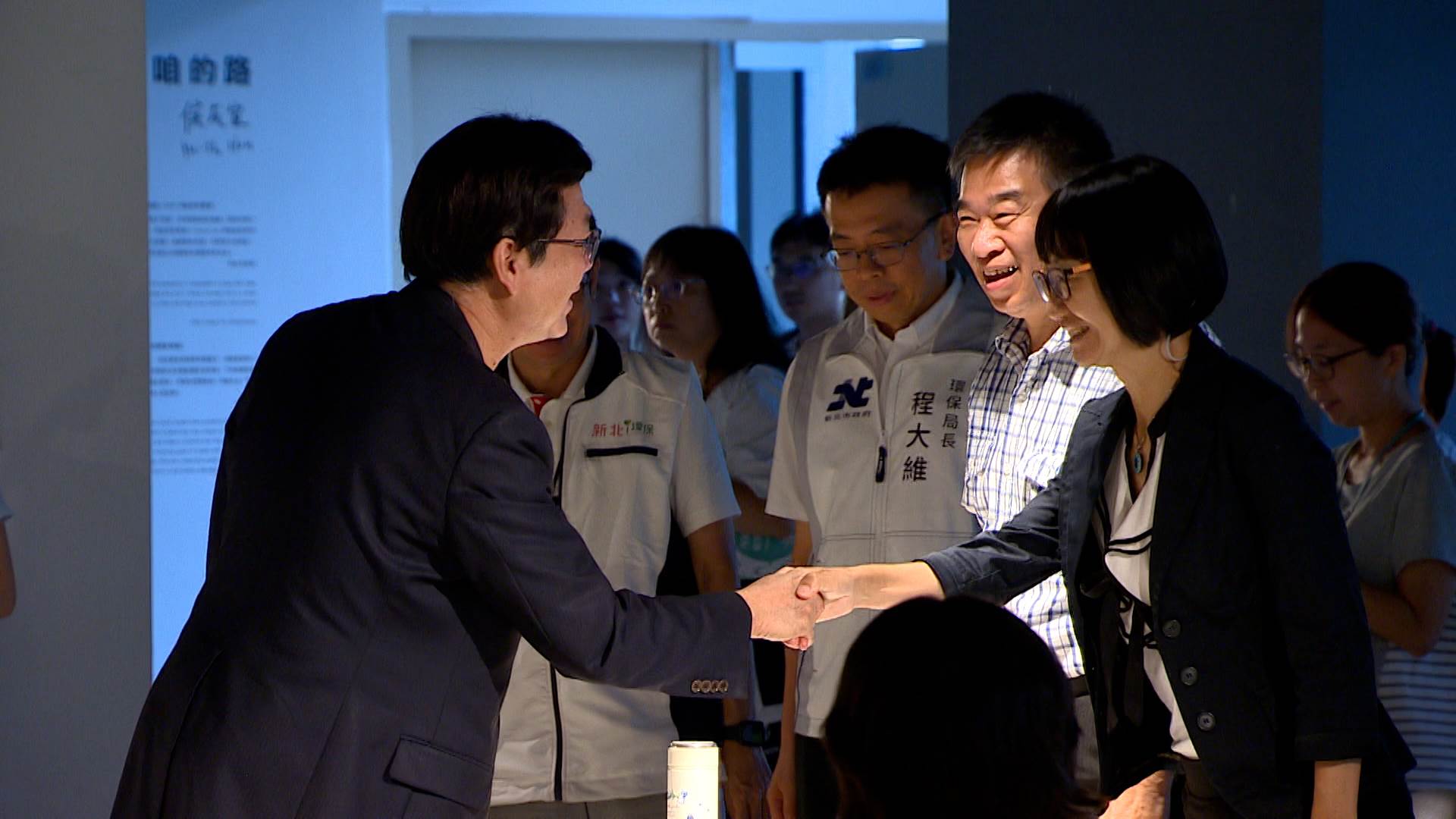 新北市副市長劉和然親自到場與學員們面對面交流，傾聽青年對城市永續的觀察與建議。（圖／東森新聞）