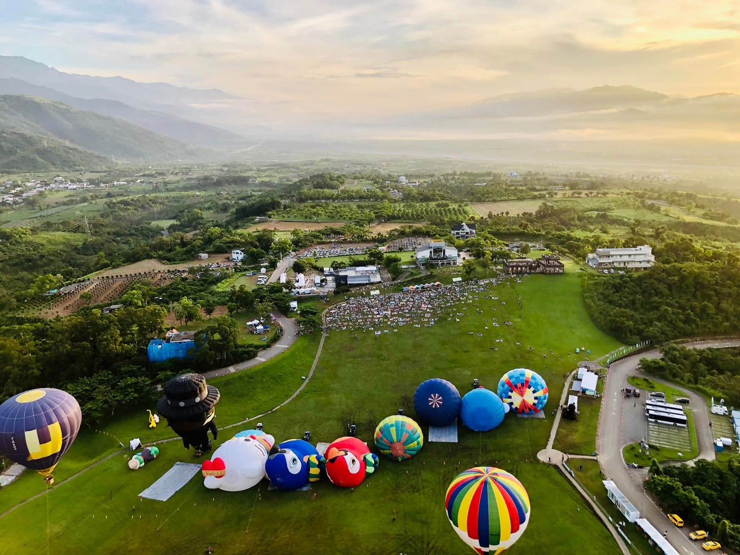 期許後續都能有好天氣，讓熱氣球嘉年華、光雕音樂會順利成功。（圖／<a href='/search/tags/臺東/' target='_blank'>臺東</a>縣政府提供）