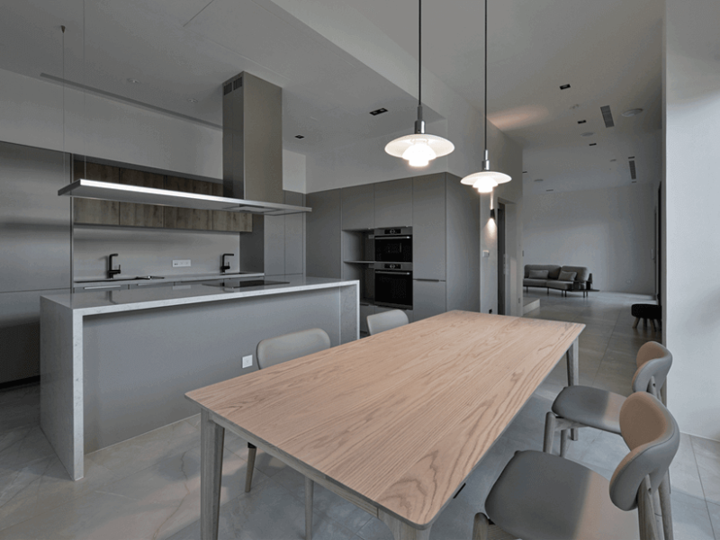 「淨序 Passive House」建案室內。（圖／旺豐建設提供）