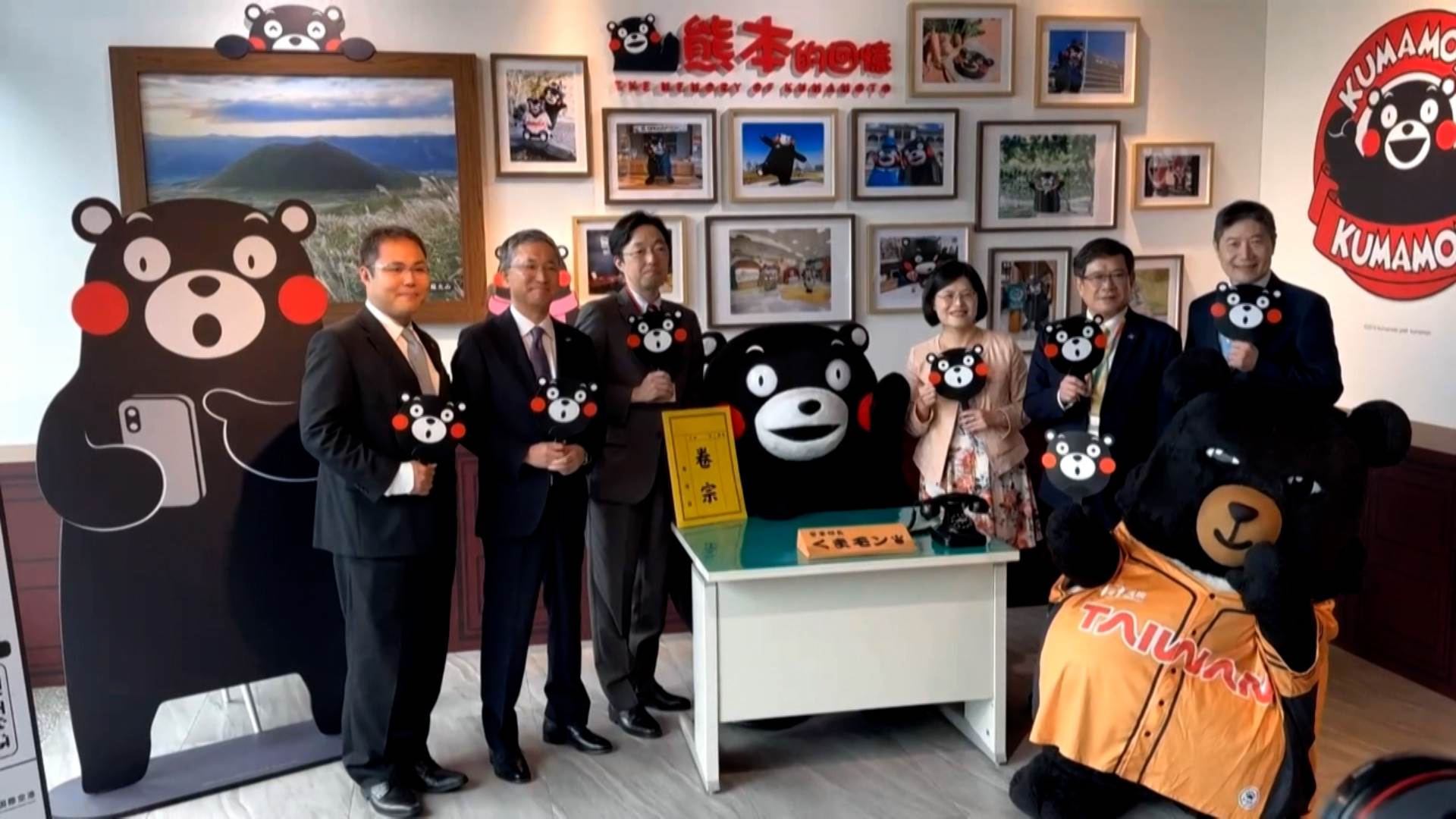 桃園機場公司董事長楊偉甫表示，盼藉地利之便深化台日<a href='/search/tags/觀光/' target='_blank'>觀光</a>合作。（圖／東森新聞）