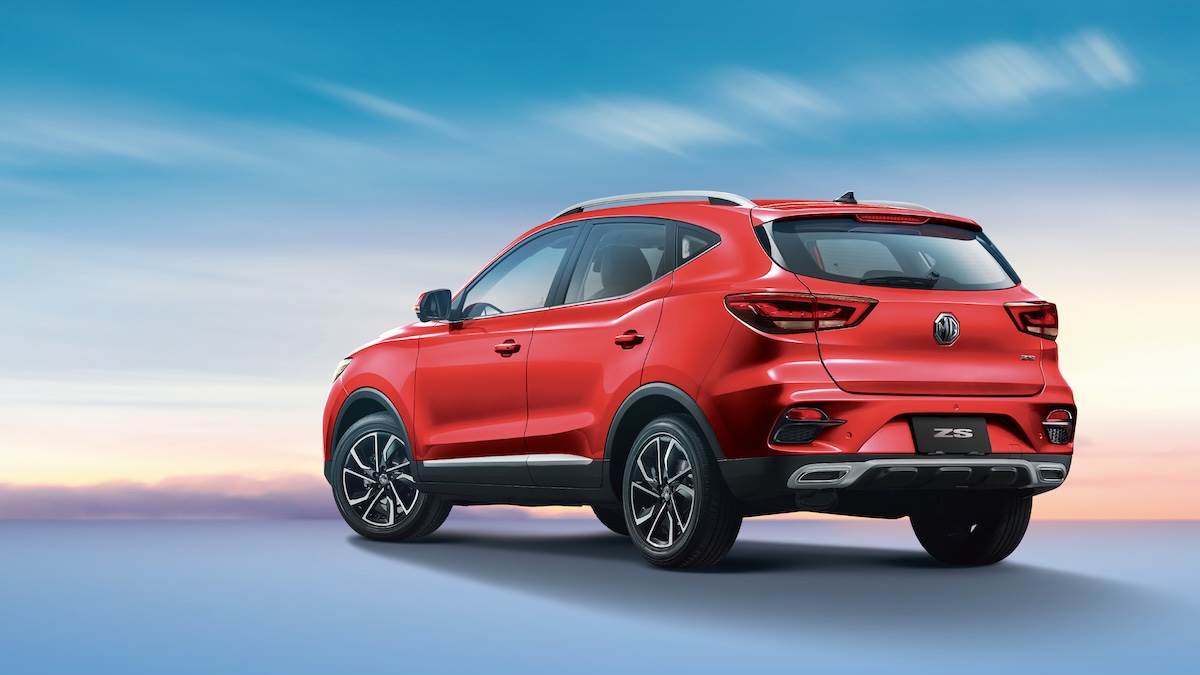 MG ZS多了全新車色「魔荔紅」。(圖/MG Taiwan提供)