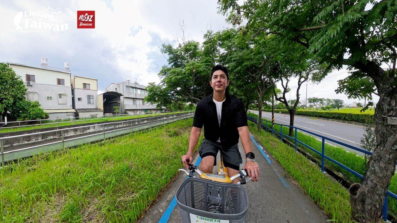 來自巴西的田舞陽,來到了臺南充滿濃厚鄉村氣息的善化區,以真實的生活面貌與田園情境相輔相映,展現截然不同的感官意象。(圖/《<a href='/search/tags/Linking 368 Taiwan恁去台灣/' target='_blank'>Linking 368 Taiwan恁去台灣</a>》提供)