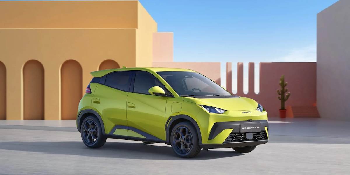 比亞迪海鷗在中國市場售價僅約新台幣23.3萬元，但是在歐洲同款車型來到台幣78萬元。（圖／比亞迪提供）