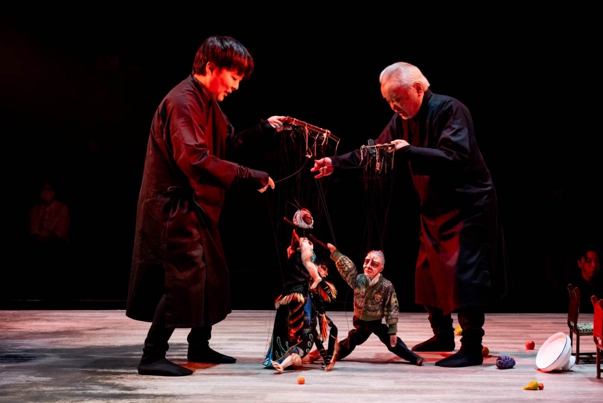 日本結城座懸絲傀儡劇團《變身》劇照攝影__Toshiharu Ishibashi 2024