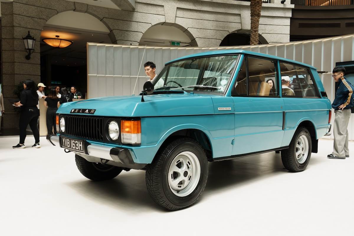首次來台展演的「Range Rover Classic Prototype No.17」，為首批26輛生產的原型車中編號第17號。（圖／林昱丞攝影）