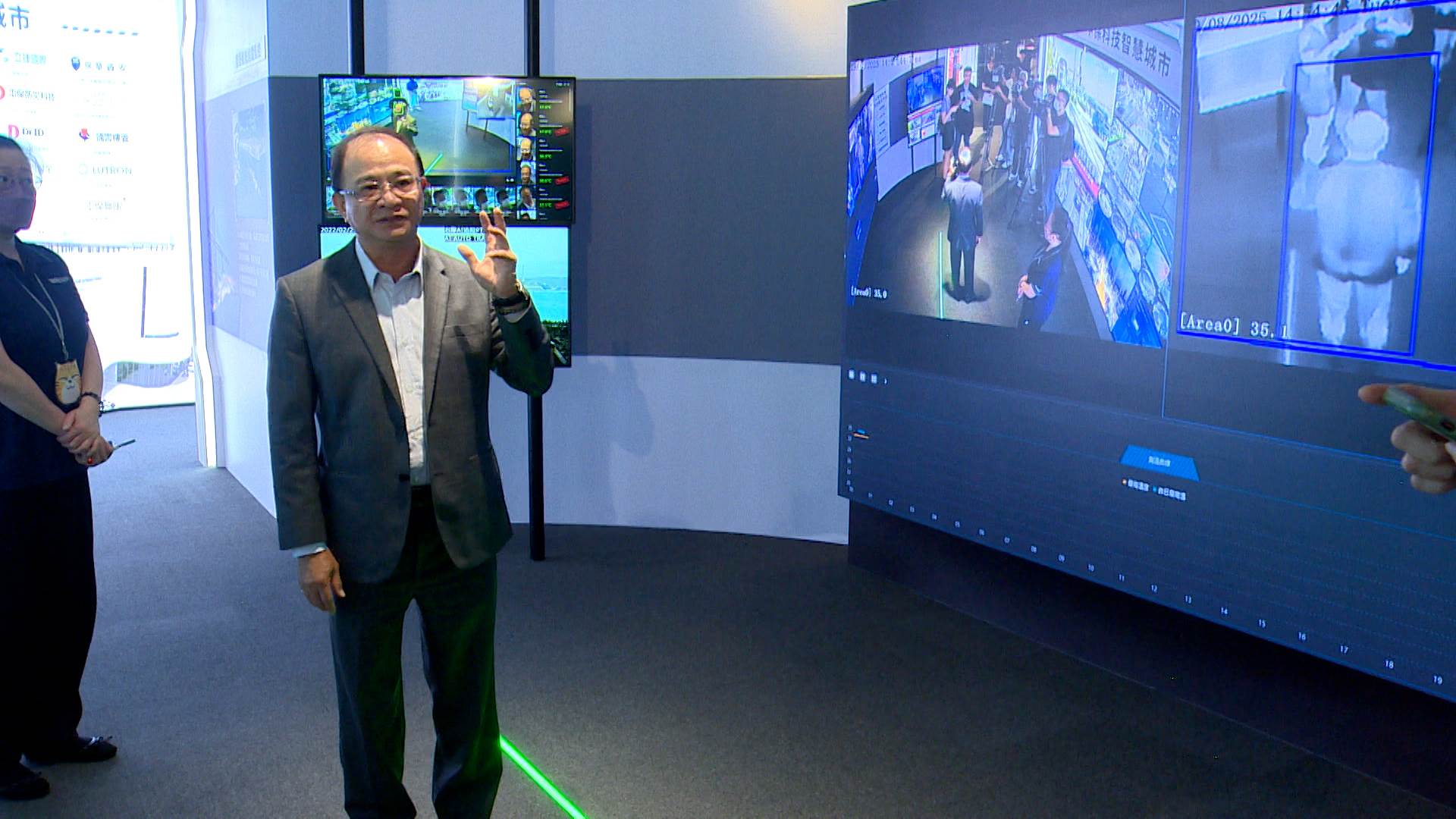 透過AI影像辨識，防止星星之火燎原。（圖／東森新聞提供）