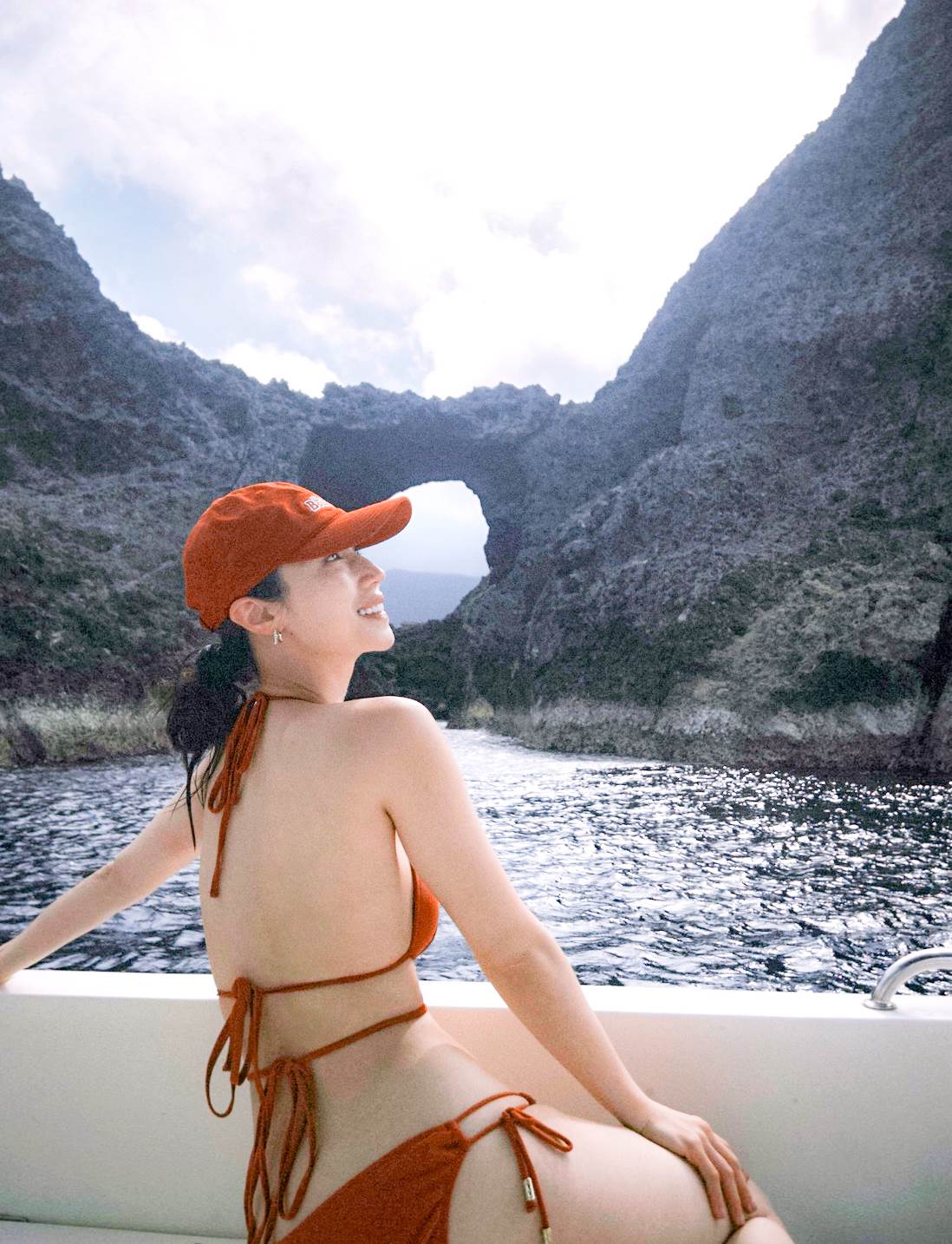 小薰表示甩肉成功後穿比基尼都鬆了也不想遮。(圖/業者提供)