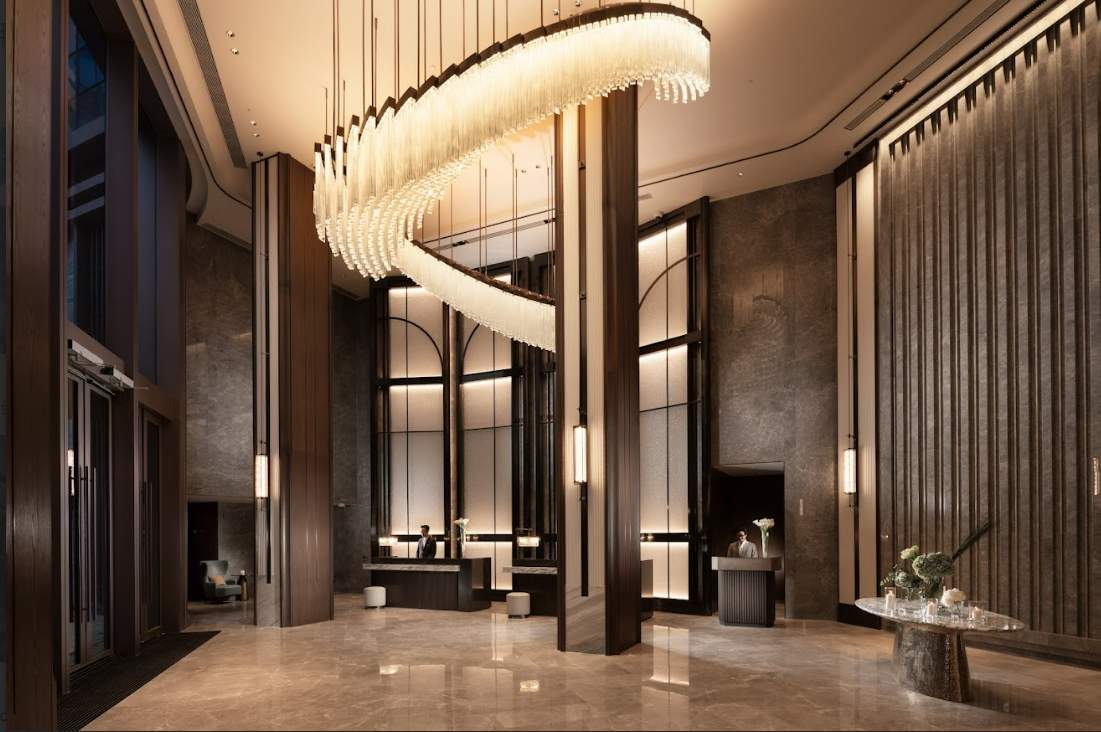 內部設計高端豪畫，提供24小時無紙化入住及退房。（圖／香港啟德帝盛酒店提供）