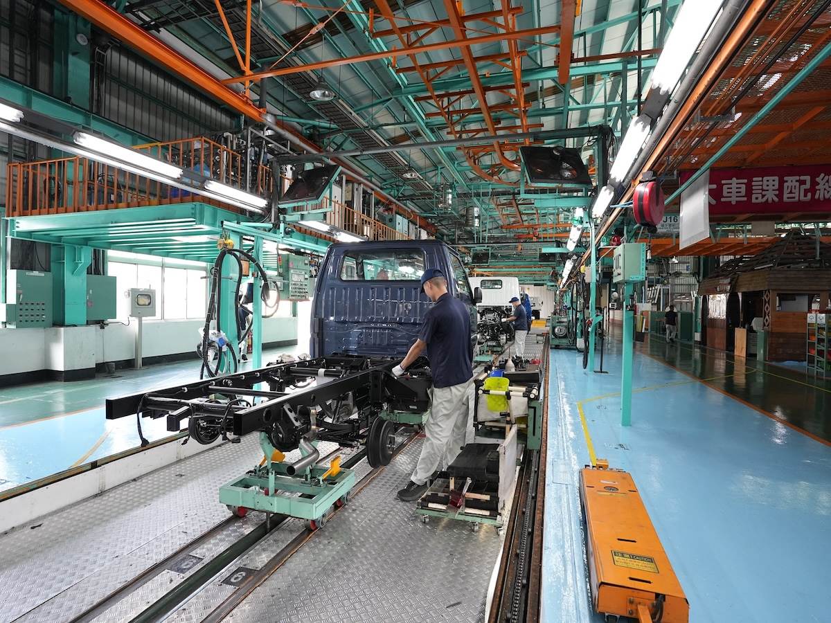 ET35擁有國內首創電動車商車產線，並導入AI視覺檢測強化品質控管。（圖／中華汽車提供）