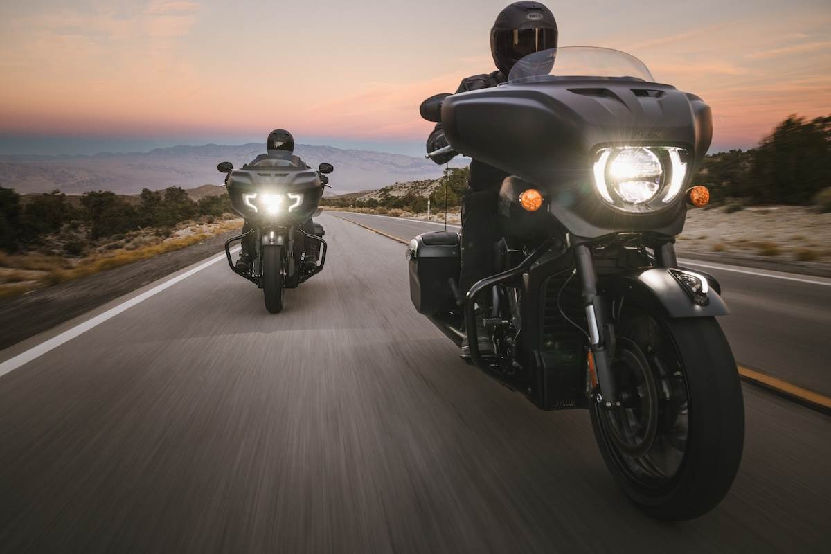 全新Chieftain與Challenger全面搭載最新世代騎士輔助系統。（圖／海德生貿易提供）