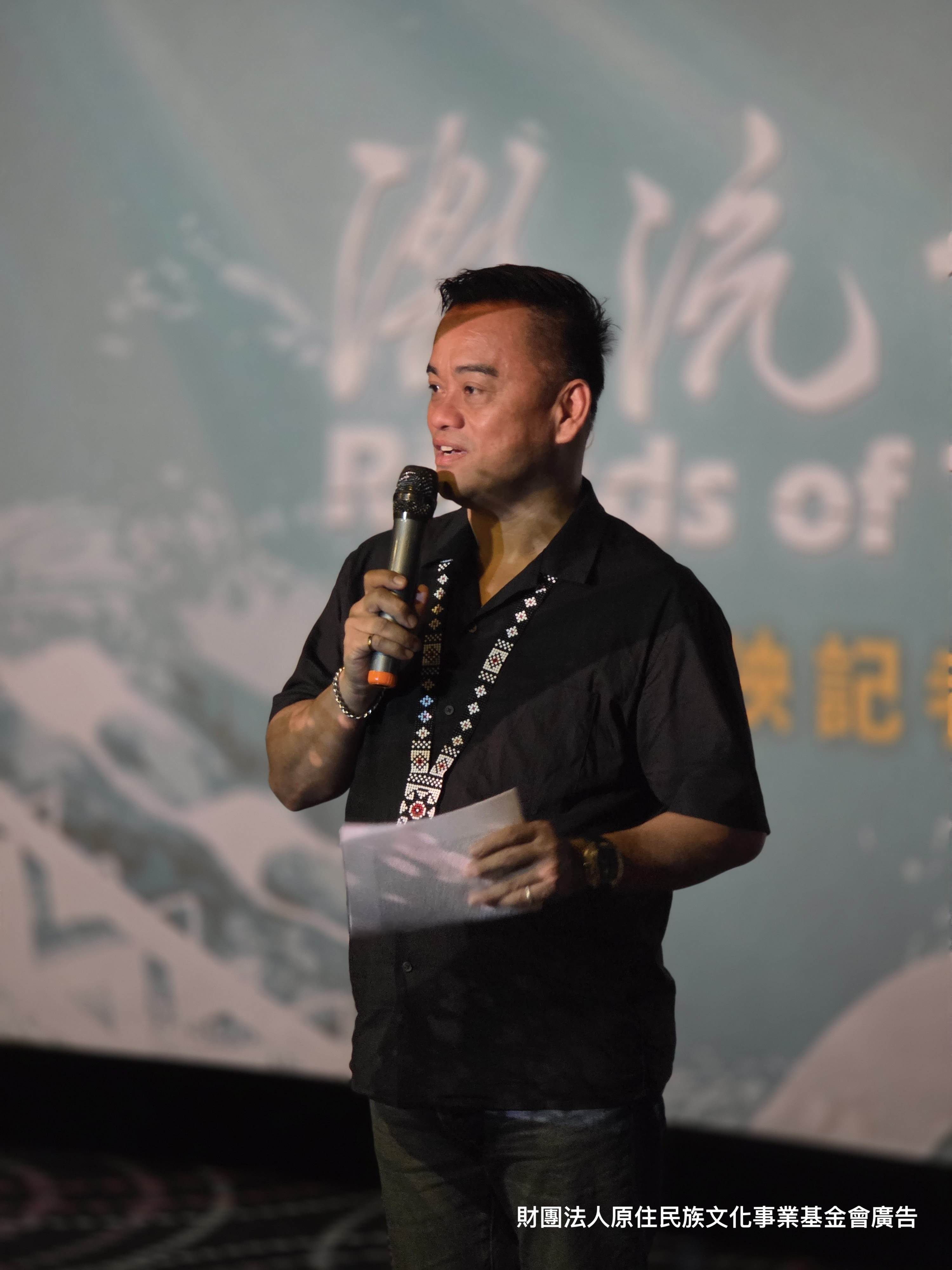 圖2-原文會董事長瑪拉歐斯表示：這是我們第一個國際合作的節目計畫，期望讓<a href='/search/tags/臺灣/' target='_blank'>臺灣</a>的百岳