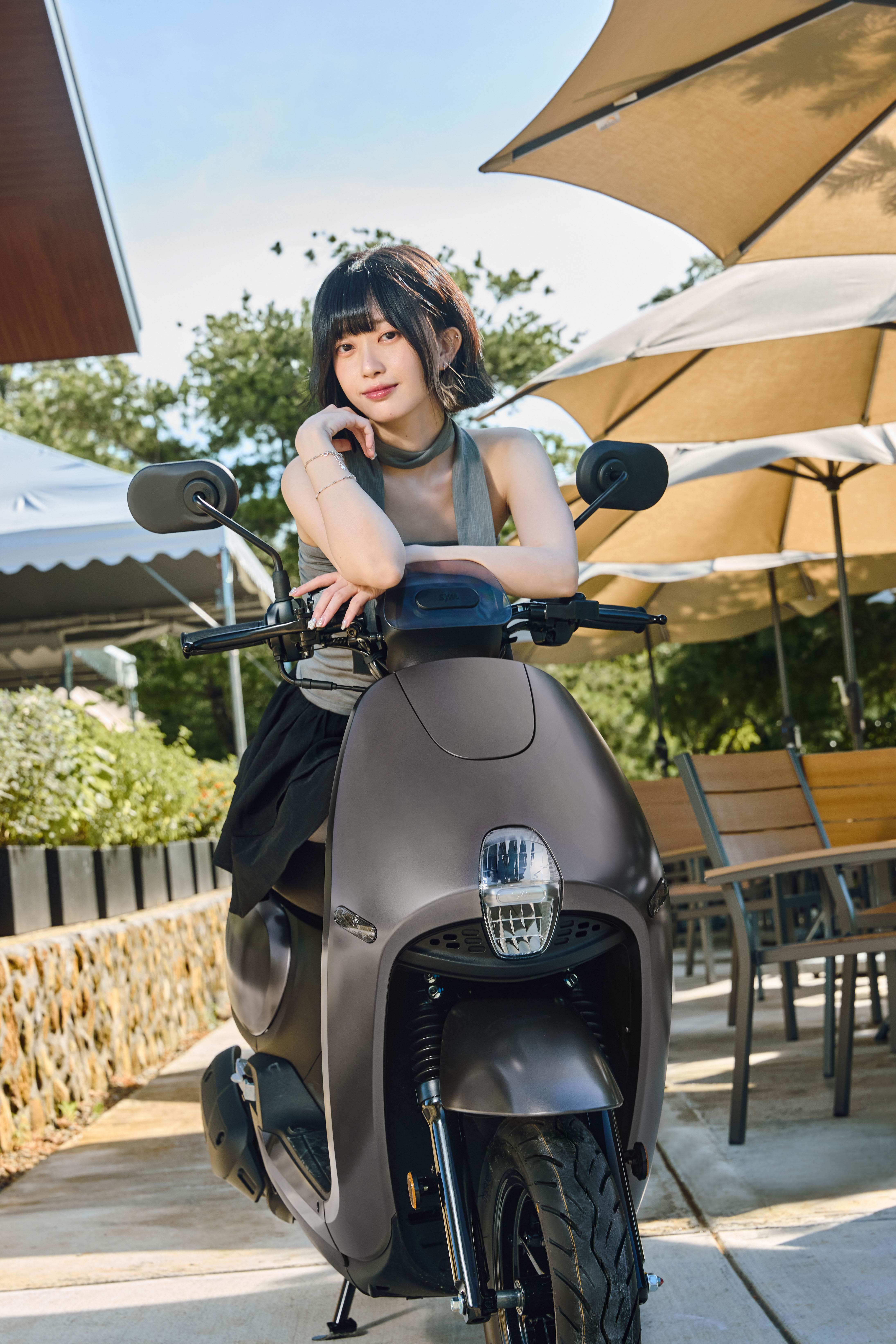 CLBCU滿足女性生活為核心精神打造，只為了讓你騎車出門有型又安心！（圖／SYM提供）